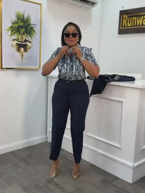 Jacket - Blouse- Pants 3 pieces set  42-48
