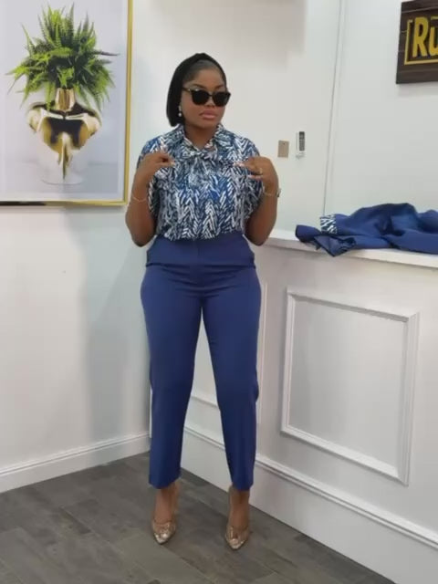 Jacket - Blouse- Pants 3 pieces set  42-48